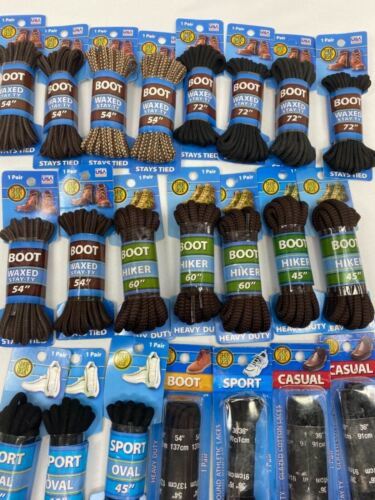 Shoe Gear Boot &amp; Shoe Laces 22 YOU CHOOSE Buy More Save &amp; Combine Shipping - $1.43