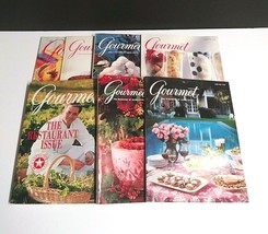 (7) Gourmet Magazine of Good Living Lot c1990s Recipes Cooking Articles Photos - £15.72 GBP