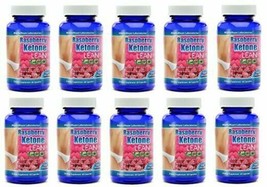 10 Pcs Pure Raspberry Ketone Lean 1200 mg Advanced Diet Fat Weight Loss ... - £38.74 GBP