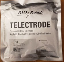 T715 Bio Protech - ECG Telectrode Electrodes - 4000 Pieces - £427.27 GBP