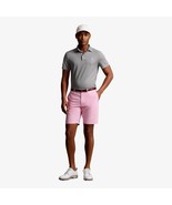 Ralph Lauren RLX Men&#39;s 9-Inch Tailored Fit Performance Golf Shorts Pink-33 - $69.99