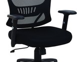 Mid-Back Managers Chair With Adjustable Arms And Office Star Mesh Back, ... - $250.95