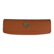 Tory Burch Eyeglasses Case Orange Reading Glasses Readers Gold Logo Empty - $7.62