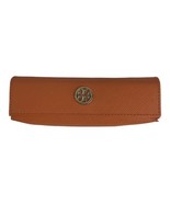 Tory Burch Eyeglasses Case Orange Reading Glasses Readers Gold Logo Empty - $10.40 CAD