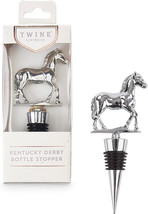 Horse 3829 Wine Bottle Stopper Kentucky Derby Pewter - $17.82