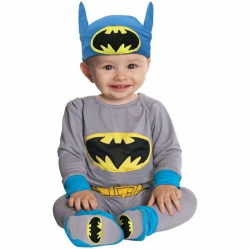 Primary image for Rubies 6 Piece DC Super Friends "Batman" Infant Costume 6M-12M New (Halloween)