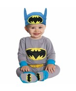 Rubies 6 Piece DC Super Friends &quot;Batman&quot; Infant Costume 6M-12M New (Hall... - £10.24 GBP