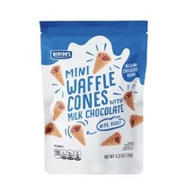 BENTON'S Mini Waffle Milk Chocolate Cones, 4.23 oz - $8.99