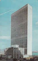 United Nations Secretariat Building New York NY 1952 Postcard C31 - £2.39 GBP