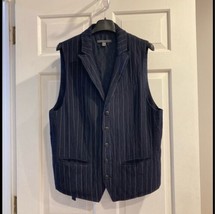 John Varvatos Wire Peak Lapel Multibutton Vest. Size EU 50 USA 40 $598 - $241.88
