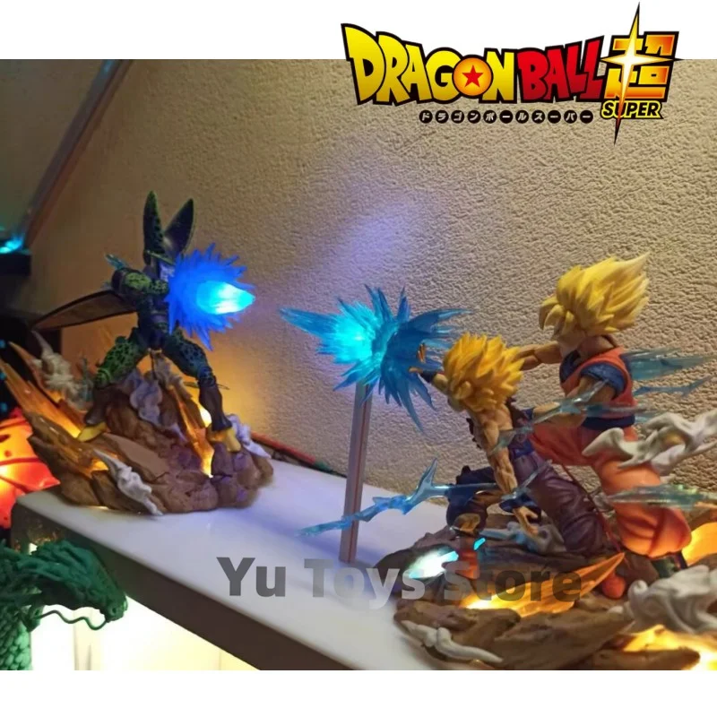 New Genuine Dragon Ball Z Son Goku Kamehameha Model Dolls Figurine Super... - $33.02+