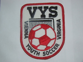 VYS VIENNA VIRGINIA YOUTH SOCCER - Soccer Patch - $15.00