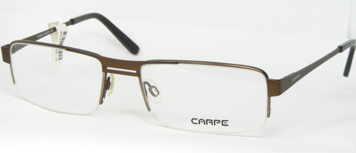 CARPE 31005 2 Brown Brille Metall Rahmen 52-18-135mm (Notizzettel) - $56.41