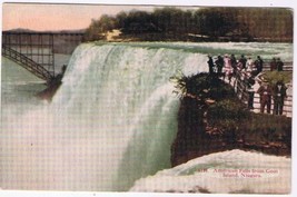 New York Postcard American Falls From Goat Island HH Tammen - £2.36 GBP