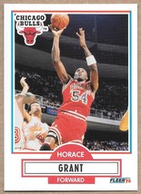 Fleer 1990 Horace Grant Chicago Bulls #24      Basketball - £1.47 GBP