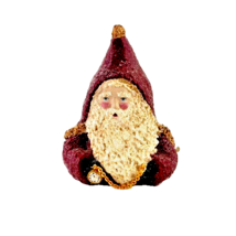 Enesco From a Nickle to the Belsnickle Santa Watch Fob Bell - $27.72