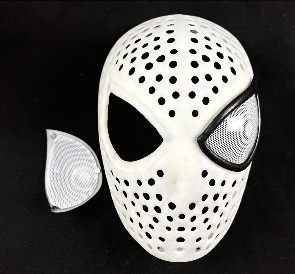 the amazing spiderman fans version cosplay prop. Spiderman faceshell wit... - $233.00