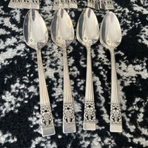 4! Oneida Community 1936 CORONATION Teaspoons; 4 Sets Of 4 Available - £11.26 GBP