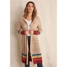 Matilda Jane Stay Cozy Cardigan Sweater Hooded Duster NWT Large - £56.65 GBP