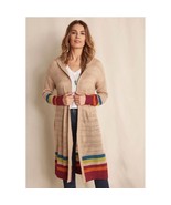 Matilda Jane Stay Cozy Cardigan Sweater Hooded Duster NWT Large - $98.67 CAD