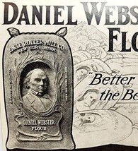 1910 Daniel Webster Flour Eagle Roller Mill Advertisement Baking Ephemera - £13.32 GBP