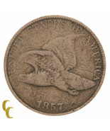 1857 Flying Aigle Cents 1C Penny (Très Bon , VG État) - €37,48 EUR
