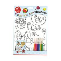 Art Box Colour Your Own Magnet (Pack of 10)  - $10.00