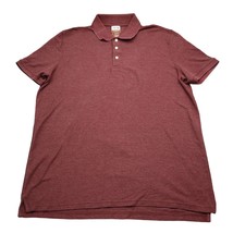 Foundry Shirt Mens XLT XL Tall Red Rust Polo Supply Co Short Sleeve - £13.39 GBP