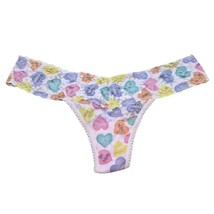 NEW Hanky Panky OS Valentine &quot;Be Mine&quot; Print Vkini Bikini Panties  - £14.96 GBP