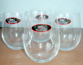 Riedel Viognier Chardonnay 4 PC. Stemless Wine Tumblers 0412/05 Restaurant O New - £31.19 GBP