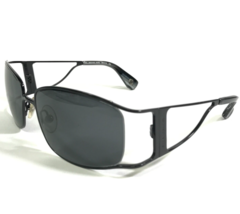 Michael Kors Sunglasses MKS124 002 Black Square Frames with Black Lenses - £51.61 GBP