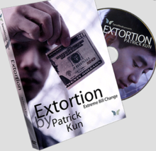 Extortion (DVD and Gimmick) by Patrick Kun and SansMinds - £21.63 GBP