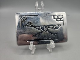 Chambers Belt Co. Chrome Etched Roadrunner Belt Buckle - $19.77