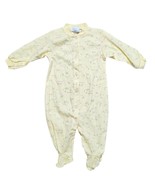 Carter&#39;s Starters Girls Yellow W Flowers 6-9 Months Sleeper  Nwt 100% Co... - $12.99