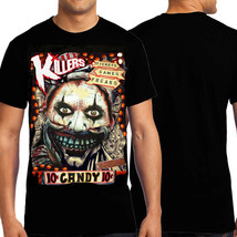 KND Twisty Candy Clown American Horror Story Freak Show Mens T-Shirt Black New - £18.37 GBP
