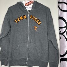 Gray Tennessee Volunteers Arch &amp; Logo Tackle Twill Full-Zip Hoodie - £10.92 GBP