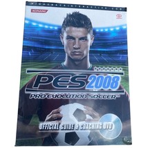 Pro Evolution Soccer 2008 PES Official Strategy Guide Konami - $6.64
