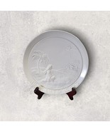 Joniece Frank Frankoma Pottery 1976 Christmas Plate &quot;The Gift Of Love&quot; - £6.82 GBP