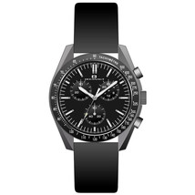 Oceanaut Men&#39;s Orbit Black Dial Watch - OC7580 - £53.51 GBP