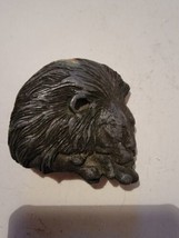 Vintage Pewter Lions Head 1978 1970s VTG Indiana Metal Craft LFL - £7.42 GBP