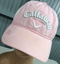 Callaway Golf Pink Ladies Strapback Baseball Cap Hat - $13.66