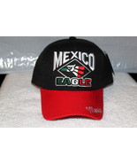 MEXICO EAGLE HECHO EN MEXICO BASEBALL CAP HAT ( BLACK &amp; RED ) - £8.99 GBP