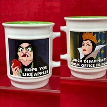 NEW Disney Coffee Cup Mug - Evil Queen Old Hag Office Humor - Snow White 14oz - £12.61 GBP