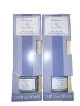 2PC Reed Diffuser Equilibre  Aromatherapy 1.01oz New! - £13.86 GBP