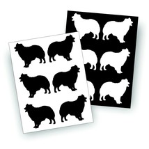12X Australian Shepherd Dog Vinyl Decal Sticker for Car Truck Windshield... - £10.83 GBP