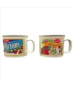 Vintage Collectable Campbells Soup Mugs 1 Set of 2 Mugs 12oz Size - £10.37 GBP