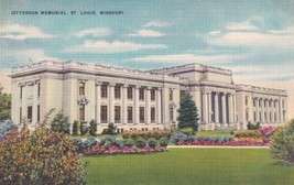 Jefferson Memorial St. Louis Missouri MO Postcard C61 - £2.39 GBP