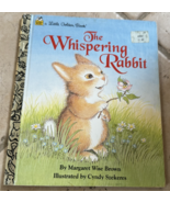 Vintage A Little Golden Book The Whispering Rabbit Hardcover - $169.65 MXN