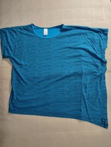 Zumba Active Wear Top Size Medium/Lovely Flare Side Please See All Pictures - £7.86 GBP