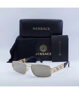 VERSACE VE2257 10025A Gold/Light Brown Mirror Dark Gold 60-16-145 Sungla... - $192.56